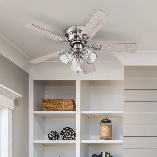 Wayfair Light Kit Included Ceiling Fans You Ll Love In 2024   Briteny 42' Ceiling Fan With Light Kit 